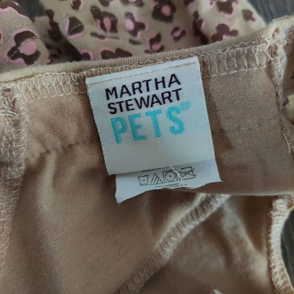 Martha Stewart Pets Leopard Print Dress XS
